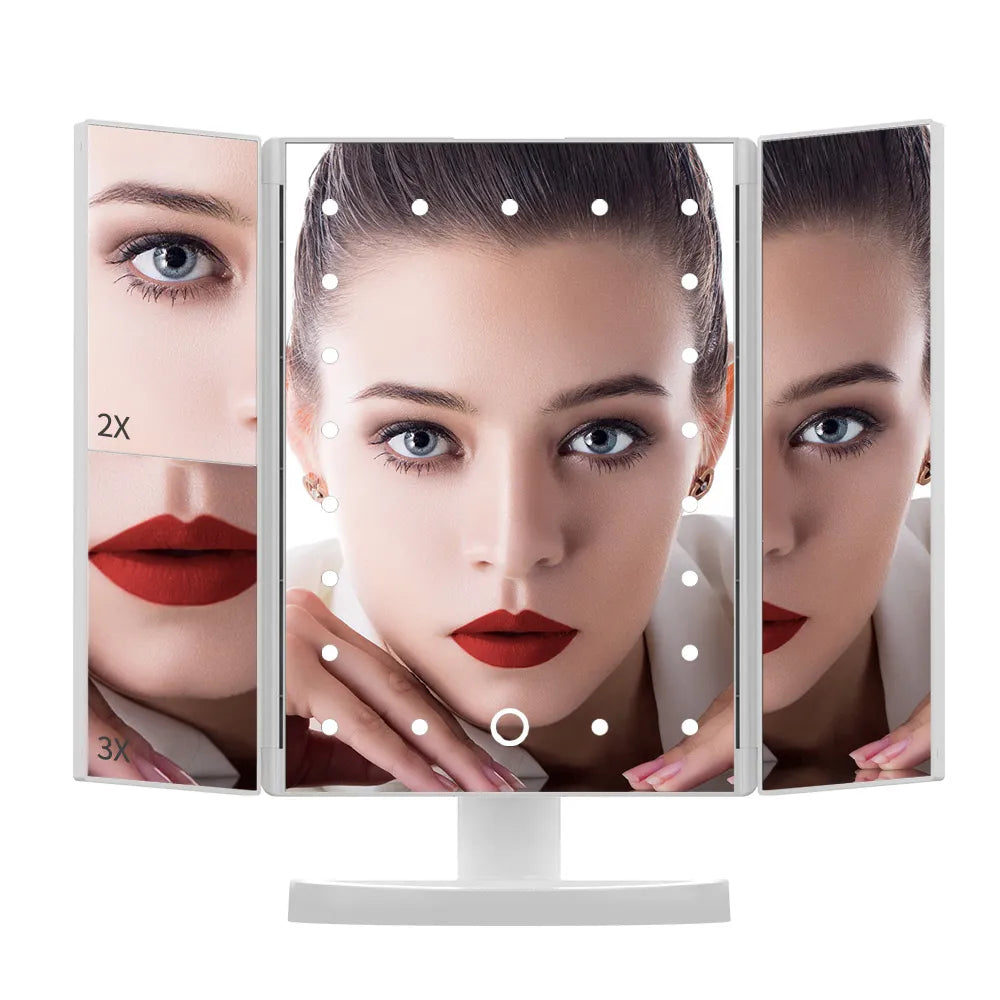 Interactive LED Mirror with Touch-Screen Technology